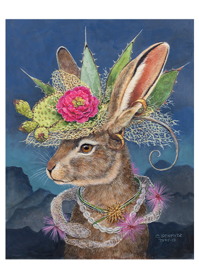 Jackrabbit in Fantastic Hat